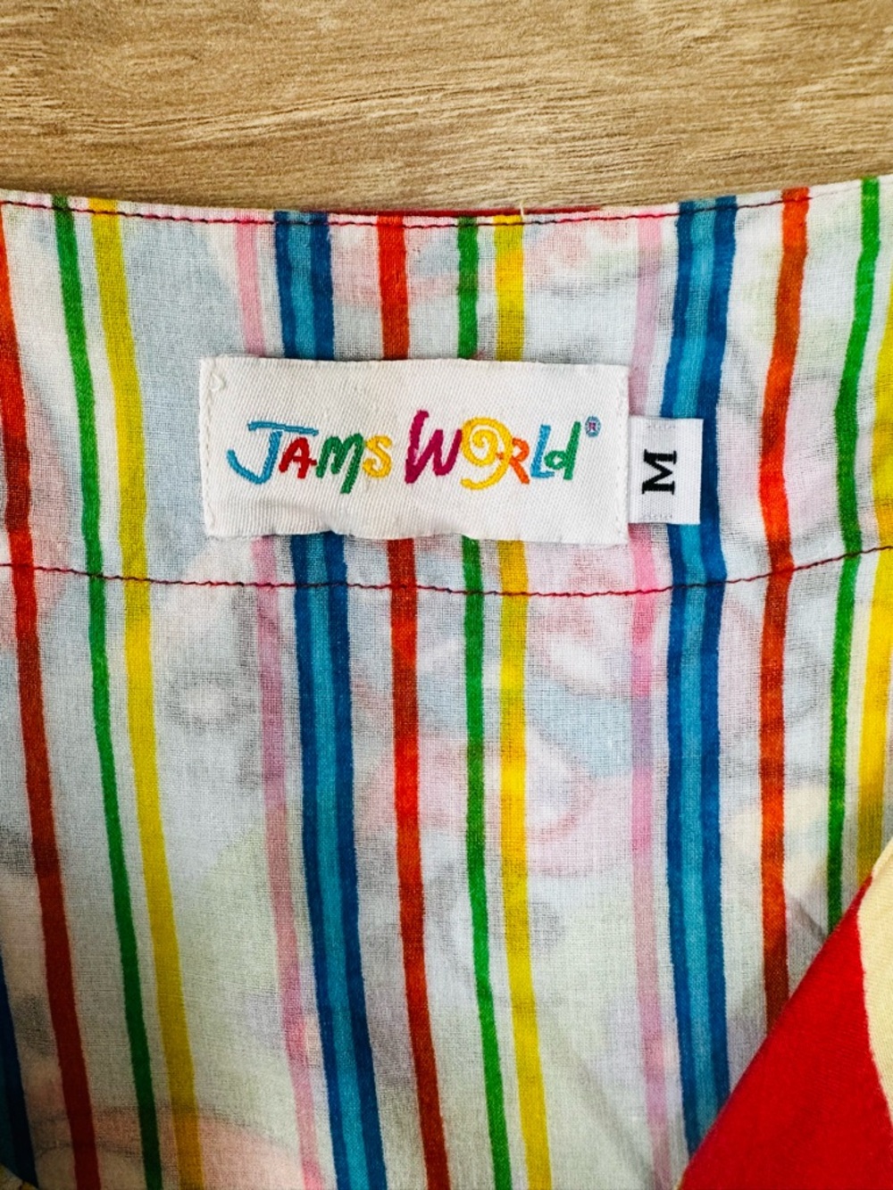 Jams World. Colorful Patchwork Polka Dot Sundress Vintage - Picture 3 of 8